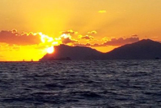 Sunset mini cruises from Salerno to Capri